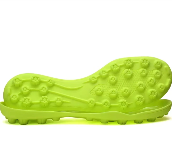 Latest Design TPU Sole Soccer Outdoor Shoe Making Rubber Soccer Shoes Soles