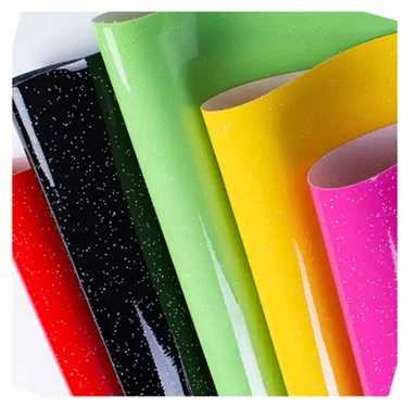 Hurtownia nowego brokatu ze skóry Pu